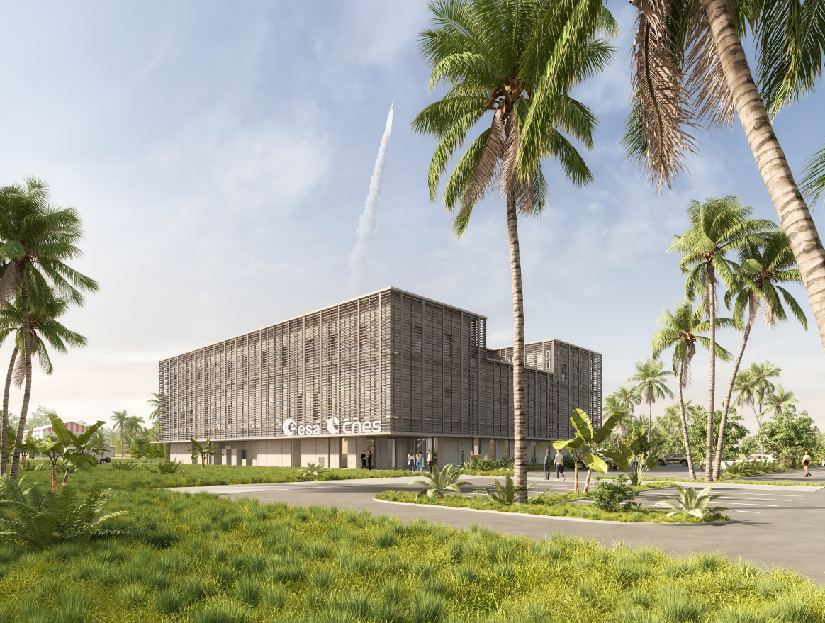 vue d'artiste centre des opérations CSG