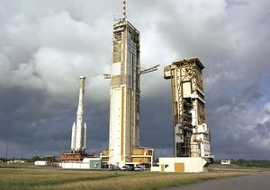 Ensmeble de lancement d'Ariane 4