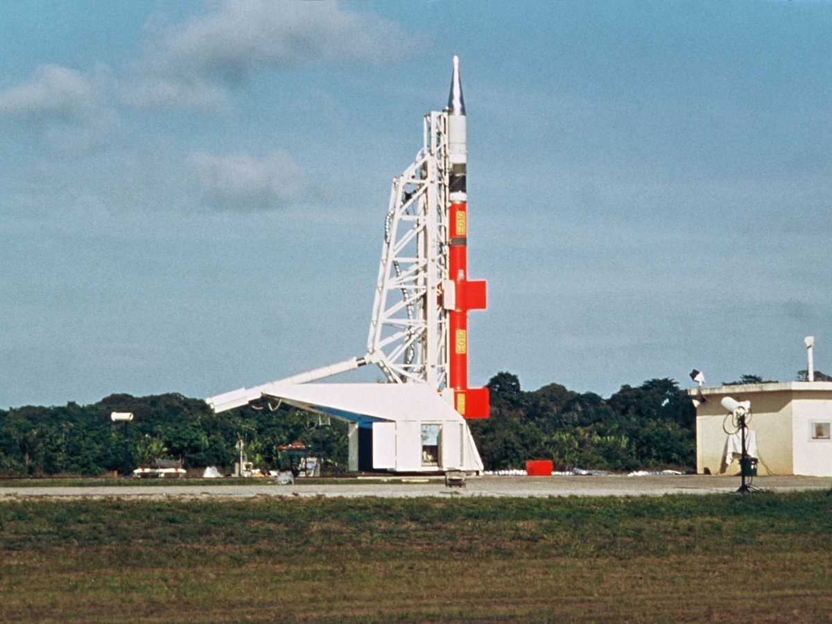 La fusée sonde Dragon au CSG