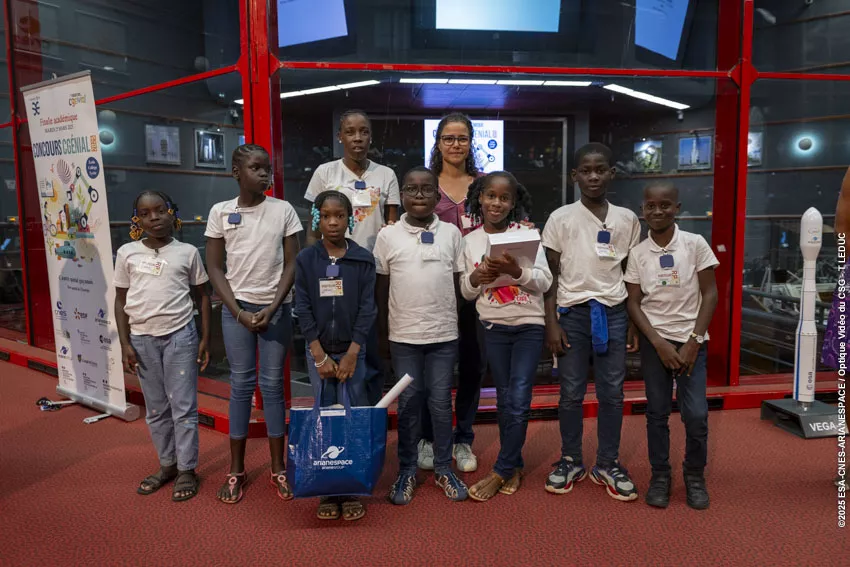 Photos de groupe de scolaires avec le prix en salle jupiter