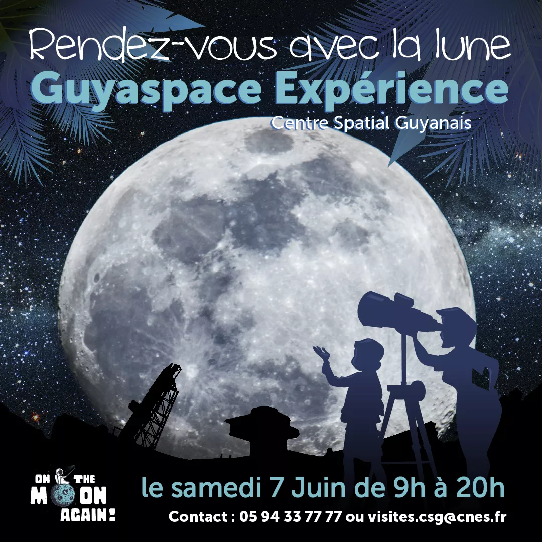 visuel promo soirée lune format carré