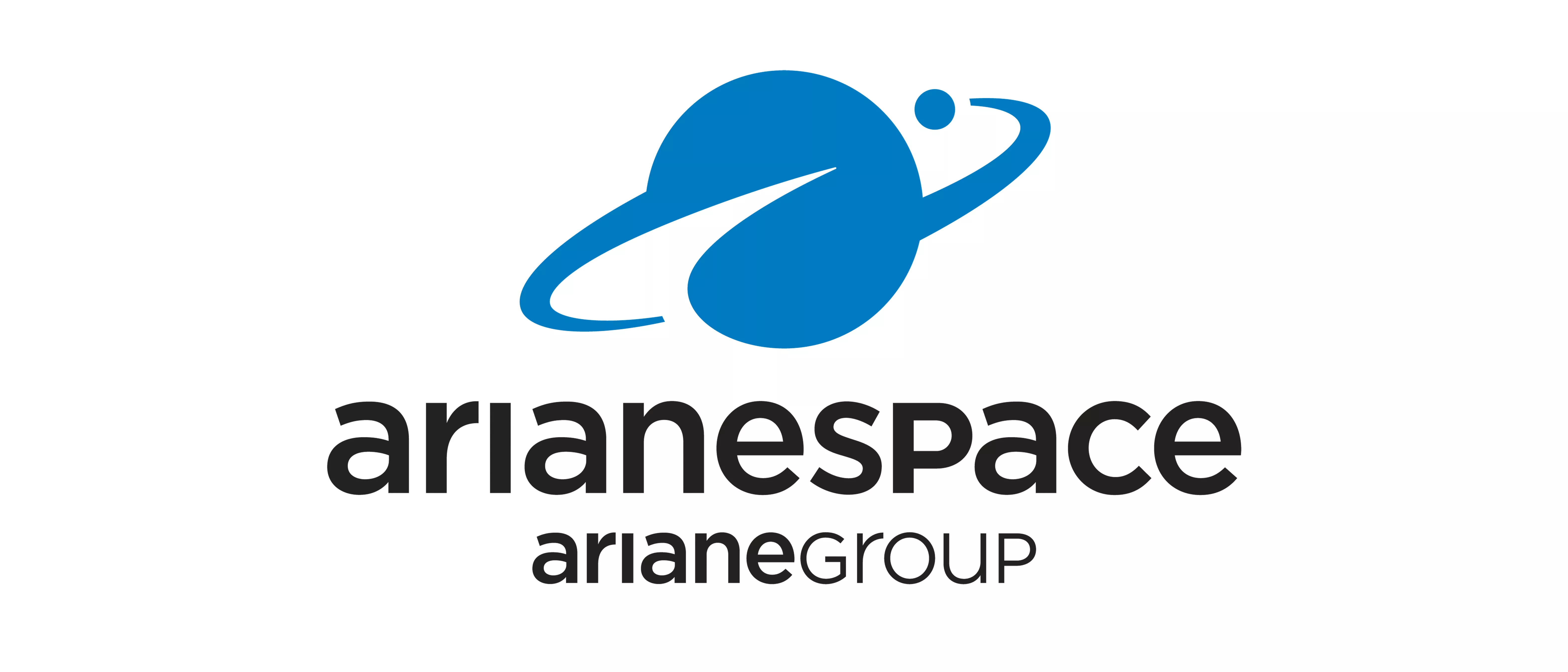 Le logo d'Arianespace.