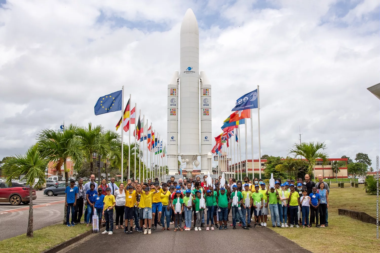 Finale régionale du concours scientifique C'Génial au Centre spatial guyanais.