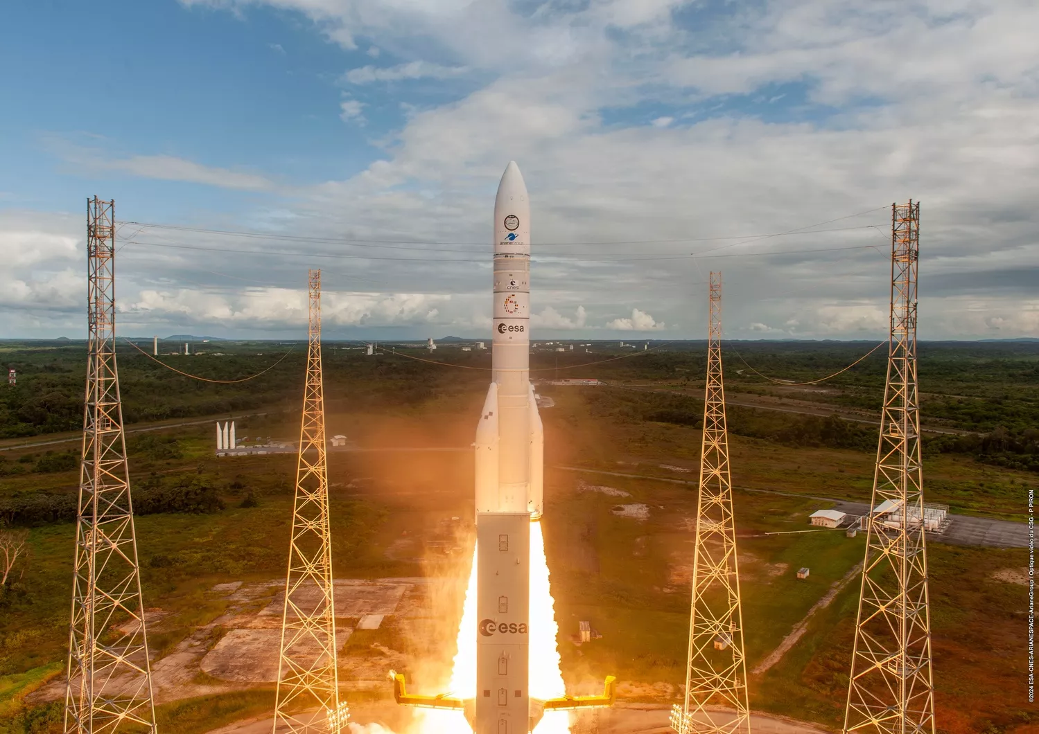 Décollage imminant pour Ariane 6.
