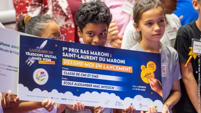 Remise de prix du concours WEBB