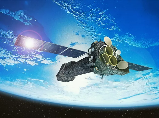 Le satellite XMM-Newton lancé le 10 décembre 1999.