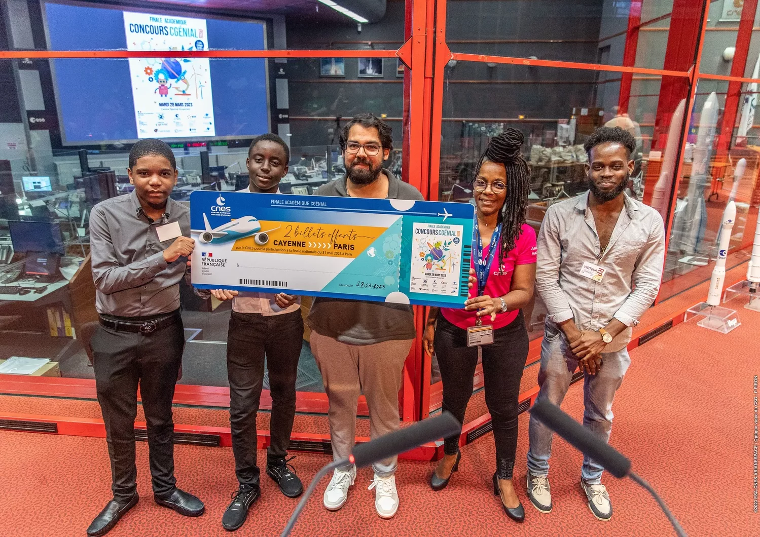 Cérémonie de remise de prix concours C' Génial - 2023.