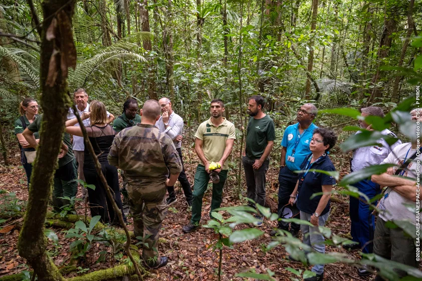 Inauguration nouveau sentier Passoura à Kourou