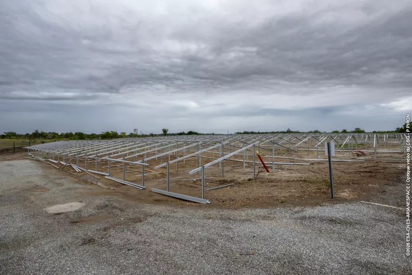 Travaux PV1 - installations tables et panneaux T1 2026