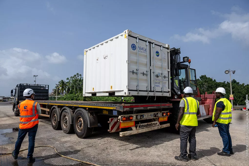 VV29_Dechargement CU1_Port de Pariacabo