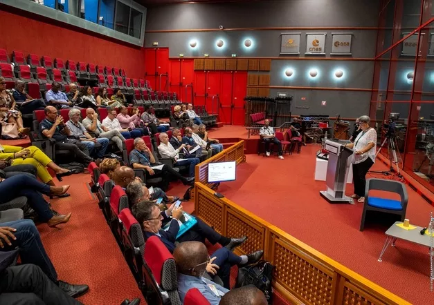 2e réunion de la Commission consultative des parties prenantes au Centre spatial guyanais.