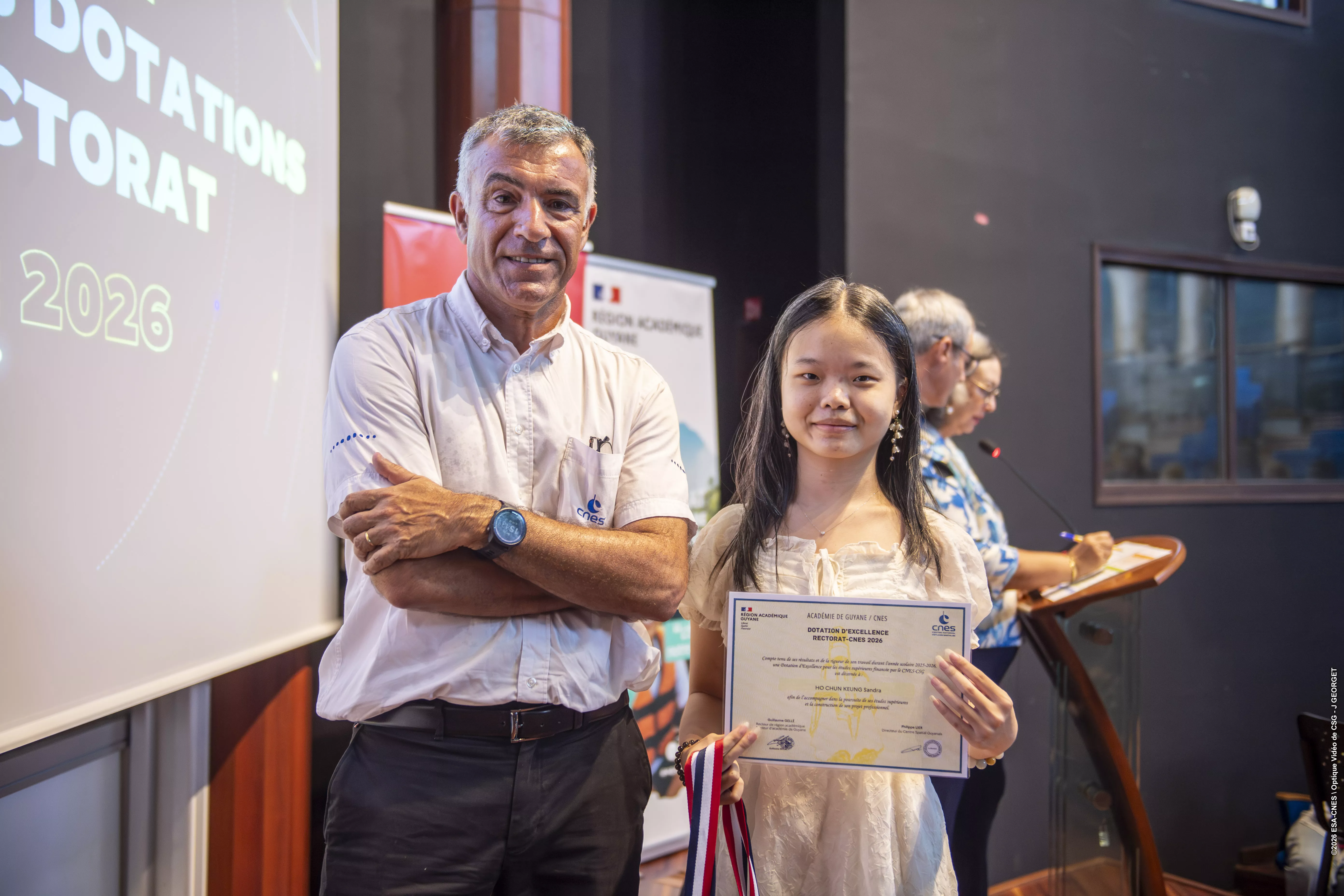 Remise de bourse CNES Rectorat 2026