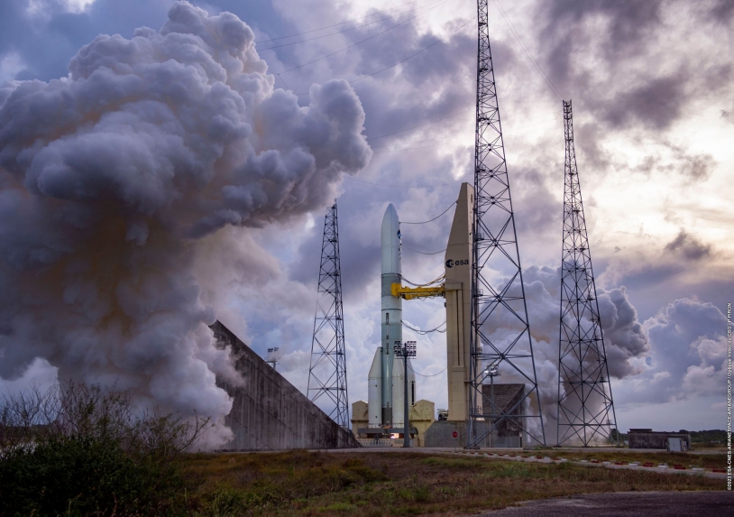 Ariane 6 - Essai à feu long CTHF au CSG le 23/11/2023